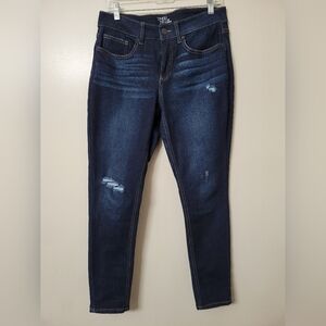 Time and Tru Dark Wash Skinny Jeans